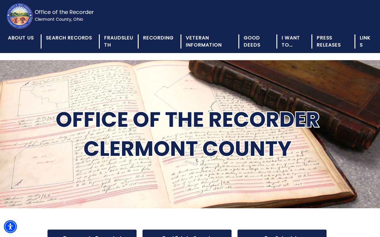 Union Township previous residents Clermont County Recorder home page
