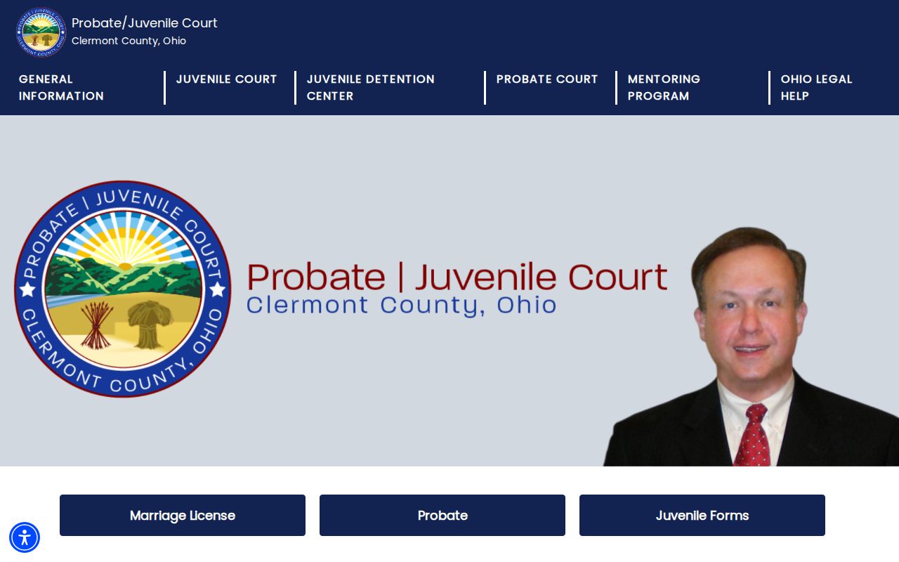 Union Township resident lookup through the Clermont Probate and Juvenile Court